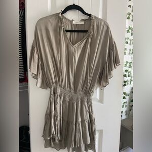 Mustard Seed Dark Green Sundress